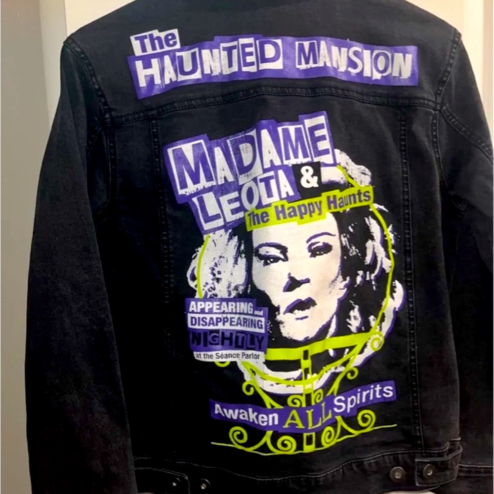 Disney Haunted Mansion Jean Jacket